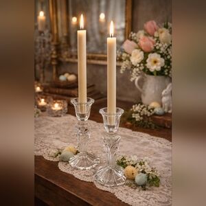 Fifth Avenue Crystal "Palisades" Candlestick.